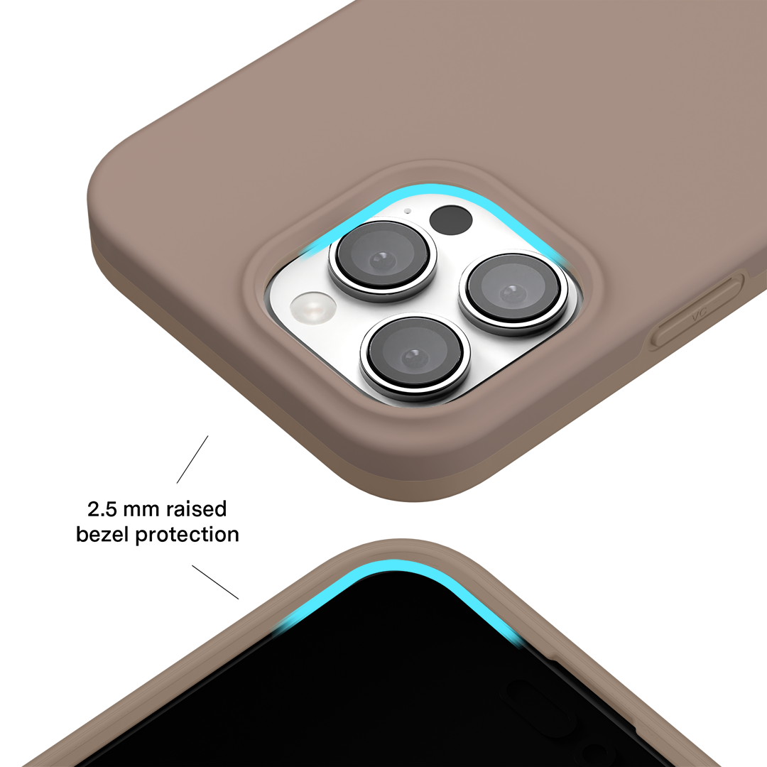 Premium Cashmere Taupe iPhone Case - Soft & Luxurious Protective Cover for iPhone [Model] - Perfect for Everyday Use, Travel & Gifting