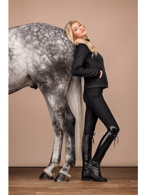 Cavallo Caval Loana Grip Riding Leggings - Equestrian Breeches for Women with Knee Grip Technology | Perfect for Horseback Riding, Training & Show Jumping
