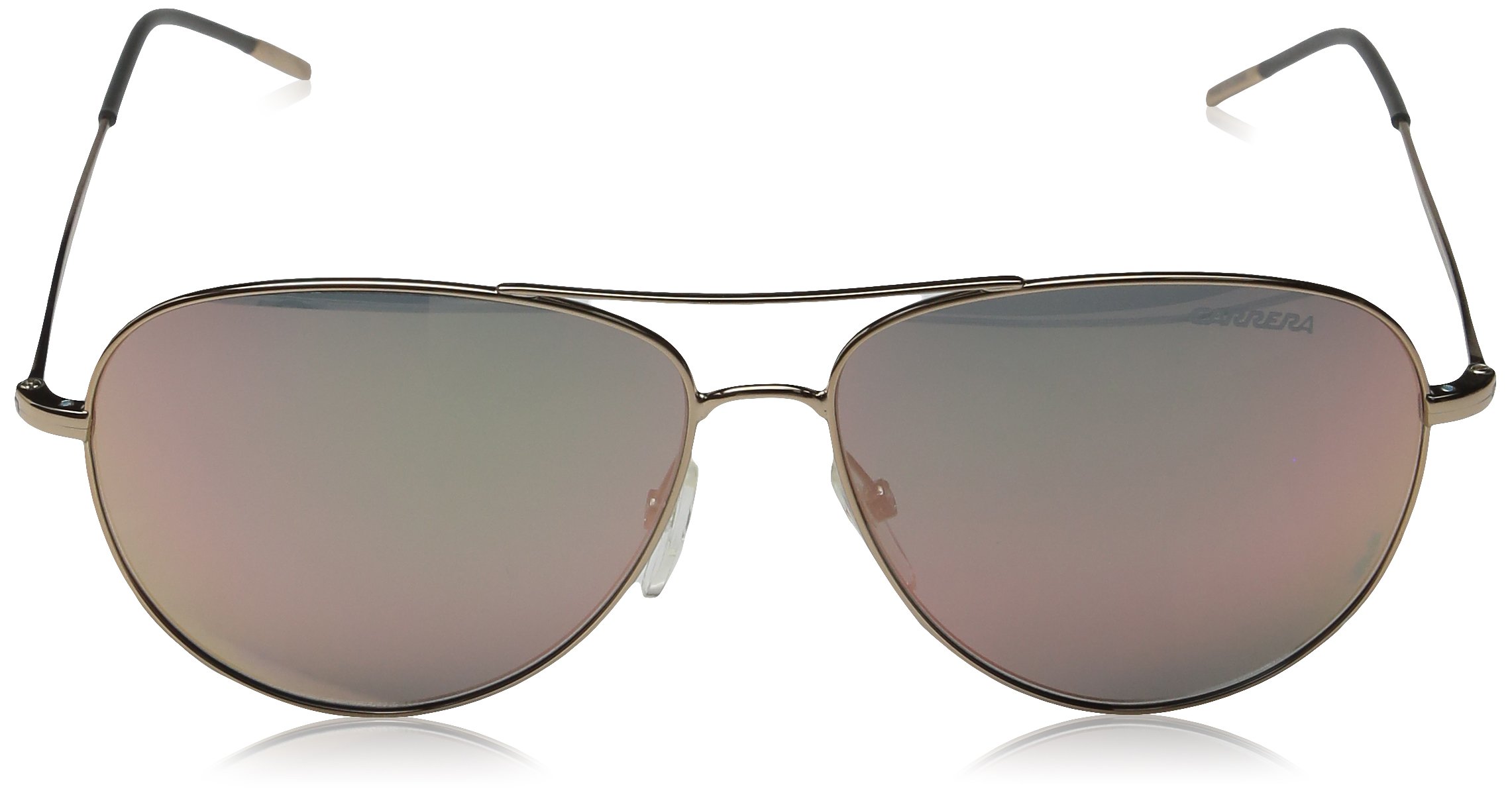 Carrera CA105/S Pilot Sunglasses - Gold Copper & Gray Rose Gold Frame, 56mm UV Protection Aviator Sunglasses for Men & Women | Perfect for Driving, Travel, and Outdoor Activities