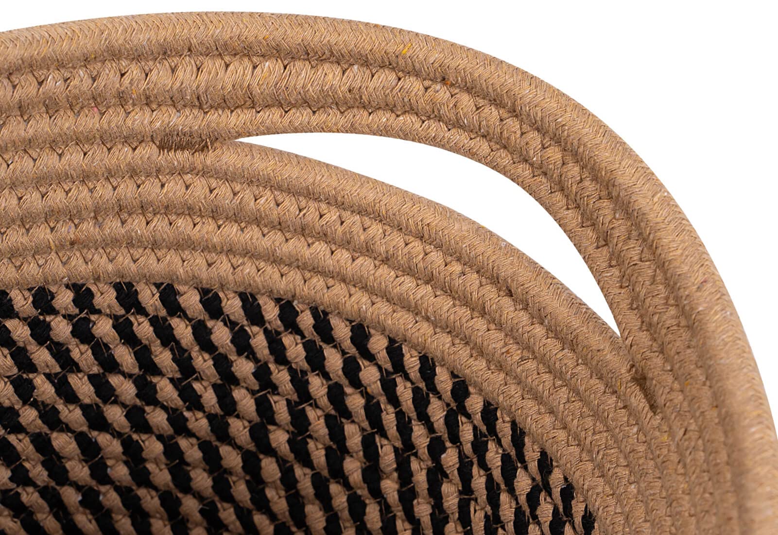 CubesLand 3-Piece Woven Rope Storage Basket Set - Skin-Friendly Cube Shelf Organizer Bins for Closet, Bedroom & Home Decor (Camel/Mixed Black) | Perfect for Toy Storage, Blanket Organization & Stylish Room Decor