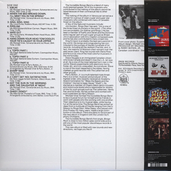 The Incredible Bongo Band - The Return Of The Incredible Bongo Band LP Album (Limited 40th Anniversary Reissue, Mint Condition) - Perfect for Vinyl Collectors & Music Enthusiasts
