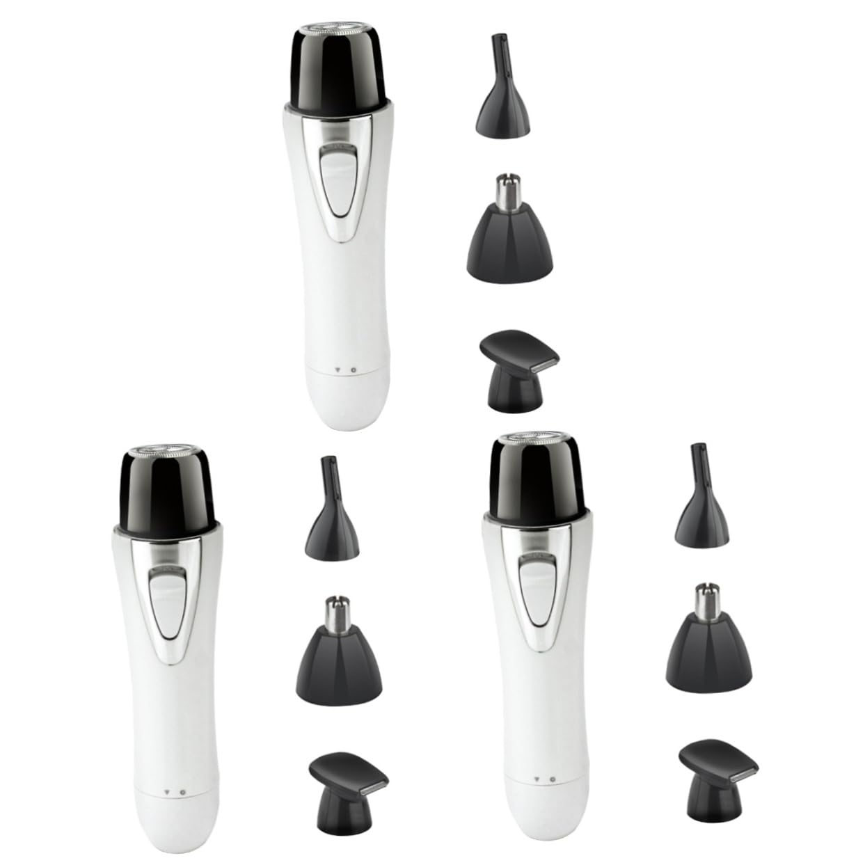 Didiseaon 3-Piece Electric Shaver Set - Rechargeable Beard Trimmer for Men & Women with Nose Hair Trimmer & Lipstick Design - USB Charging for Travel & Home Grooming - Perfect for Daily Shaving, Beard Styling & Personal Care