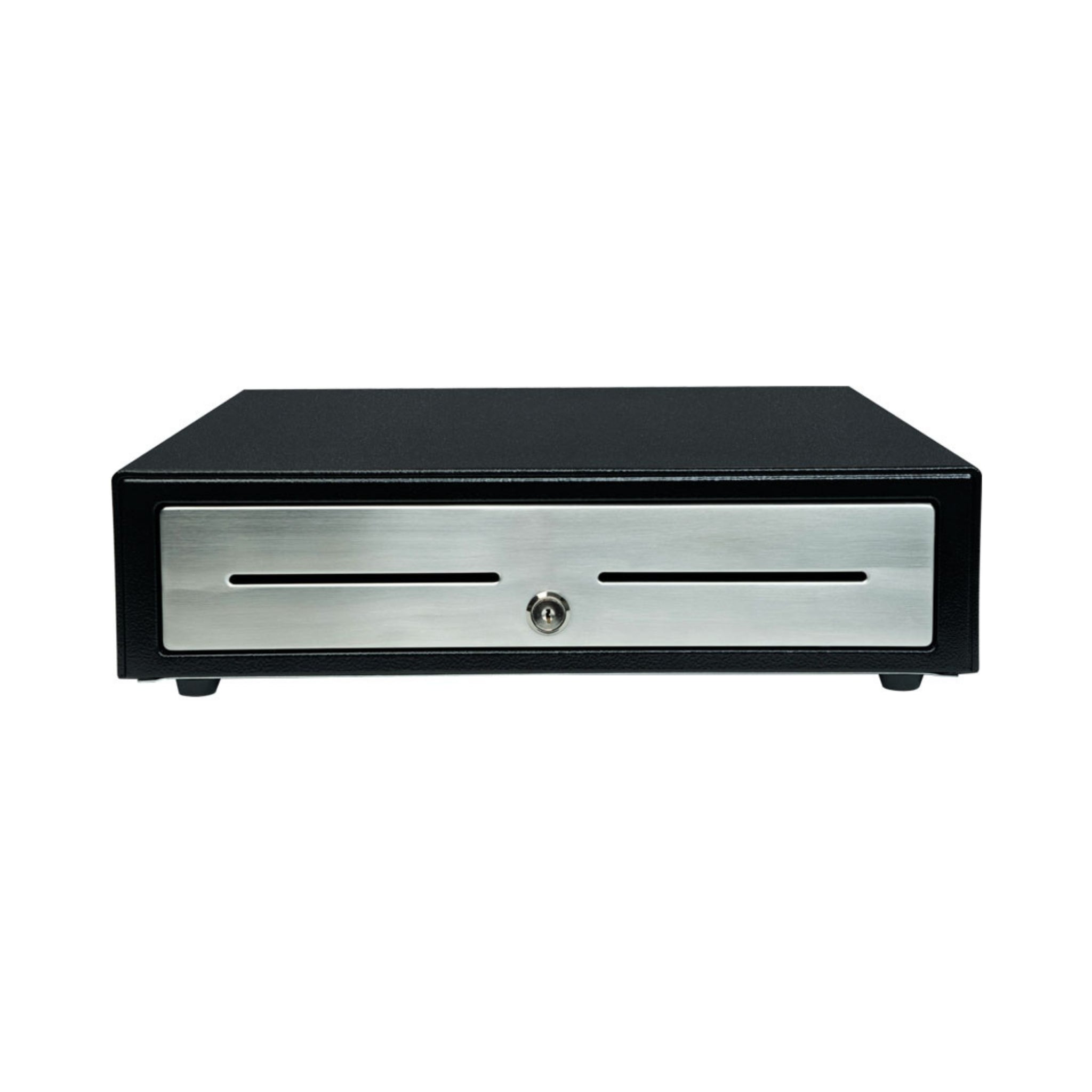 Star Micronics CD4 1416 Choice Series Mini Cash Drawer - Stainless Steel Front for Retail POS Systems | Compact Cash Management Solution for Small Businesses & Restaurants