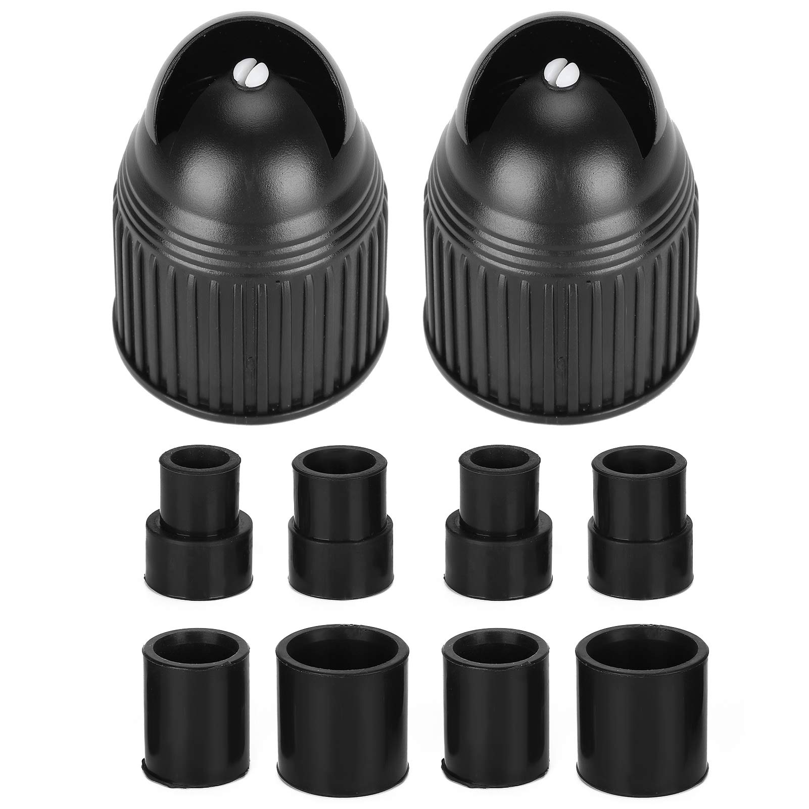 GLOGLOW 2Pcs Aquarium Wavemaker Pump - 360° Rotation for Fish Tank Circulation | Perfect for Saltwater & Reef Tanks