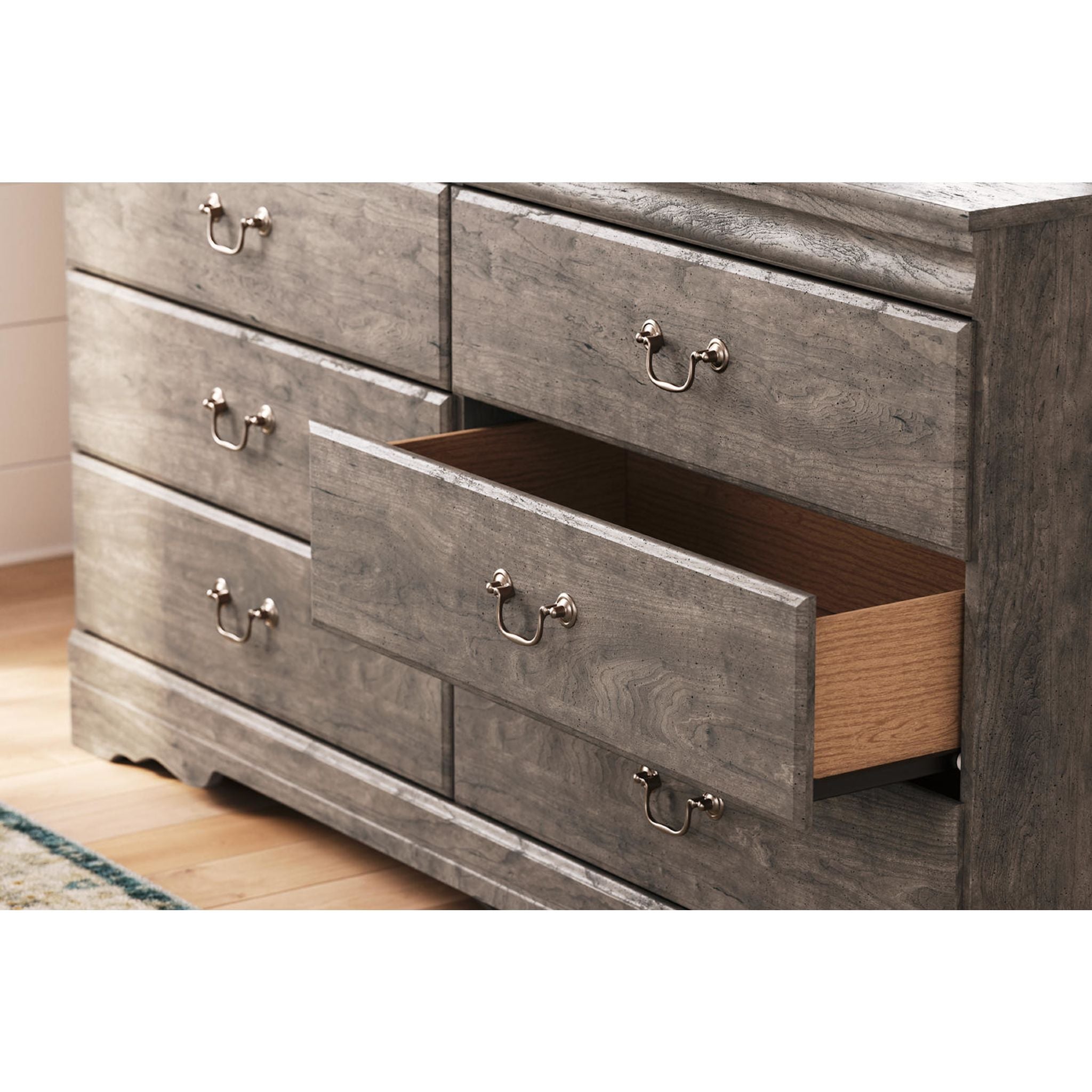 Bayzor 5-Piece Twin Bedroom Set in Gray - Modern Bed Frame, Nightstand & Dresser for Small Spaces | Perfect for Kids Rooms, Guest Bedrooms & Apartments