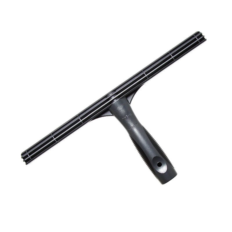 Ettore Progrip Fixed T Bar Handle - Heavy Duty Window Squeegee with Comfort Grip for Streak-Free Cleaning - Perfect for Glass, Mirrors, and Shower Doors