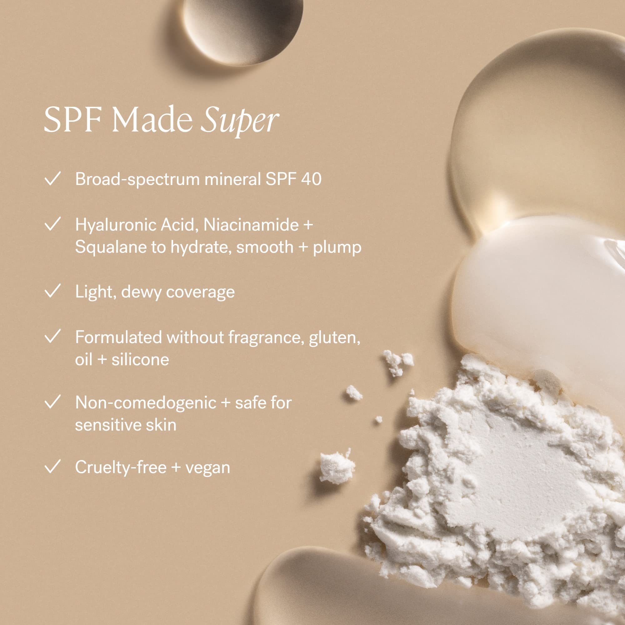 ILIA Natural Super Serum Skin Tint SPF 40 - Non-Toxic, Vegan & Cruelty-Free Clean Makeup (Shade Perissa ST 17.5) | Lightweight Foundation for Daily Wear, Sun Protection & Flawless Coverage