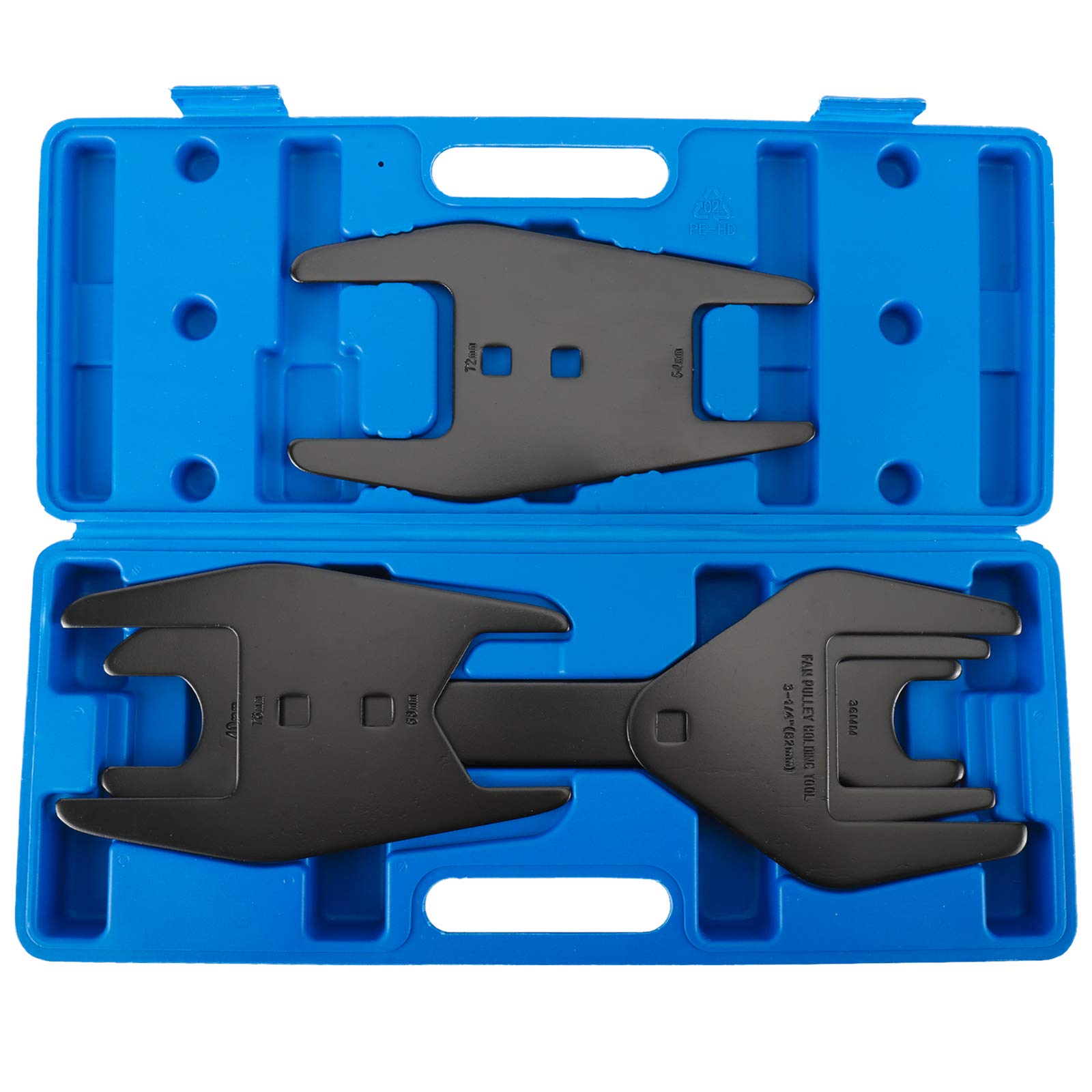 Universal 5-Piece Fan Clutch Wrench Tool Set for Automotive Repair - Perfect for DIY Mechanics & Professional Technicians (Works on Most Car Models)