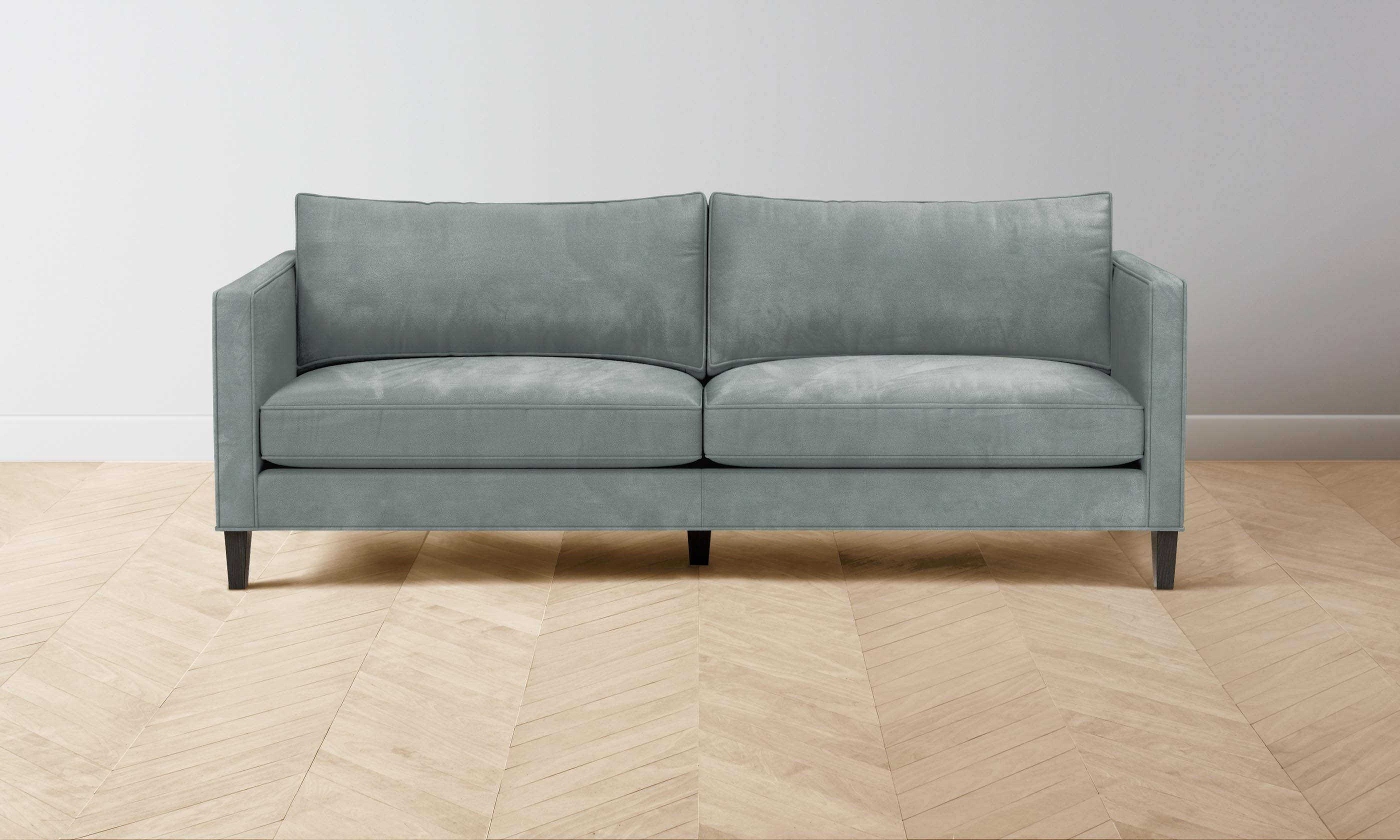 Premium Crosby Sectional Sofa - Genuine Nubuck Leather Upholstery, Modern L-Shaped Couch for Living Room, Family Room & Home Theater Comfort