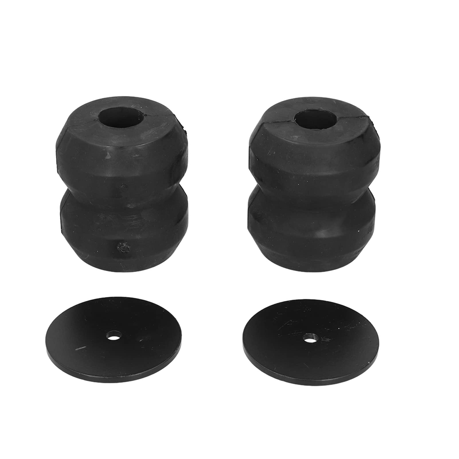 Heavy Duty Suspension Helper Spring Kit for Chevy Silverado 1500 (1999-2019) - Replacement Suspension Rubber & Enhancement System - Perfect for Off-Roading, Towing & Load Carrying
