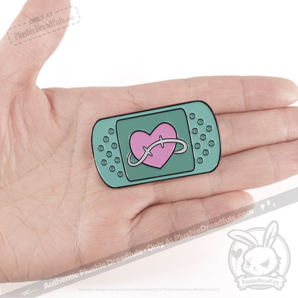 Plushie Dreadfuls Chronic Pain Awareness Enamel Pin - Cute Collectible Badge for Backpacks, Jackets & Chronic Illness Support