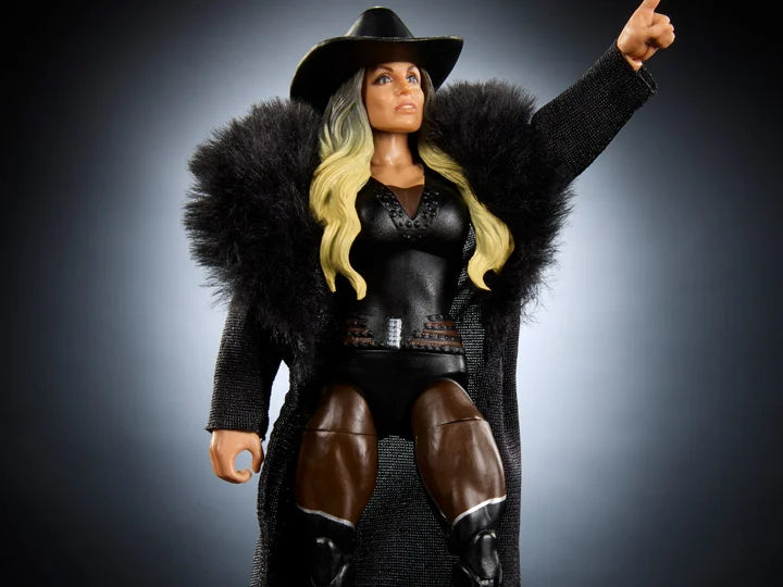 WWE Elite Collection Series 111 Trish Stratus Action Figure - Authentic Wrestling Collectible for Fans & Display