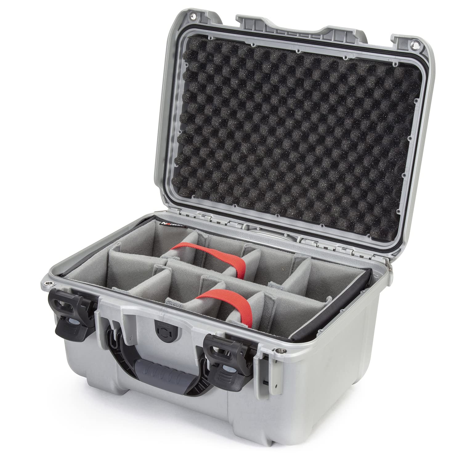 Nanuk 918-2004 Waterproof Hard Case with Padded Dividers - Yellow | Shockproof Protective Case for Cameras, Drones & Electronics | Travel, Outdoor & Storage Use