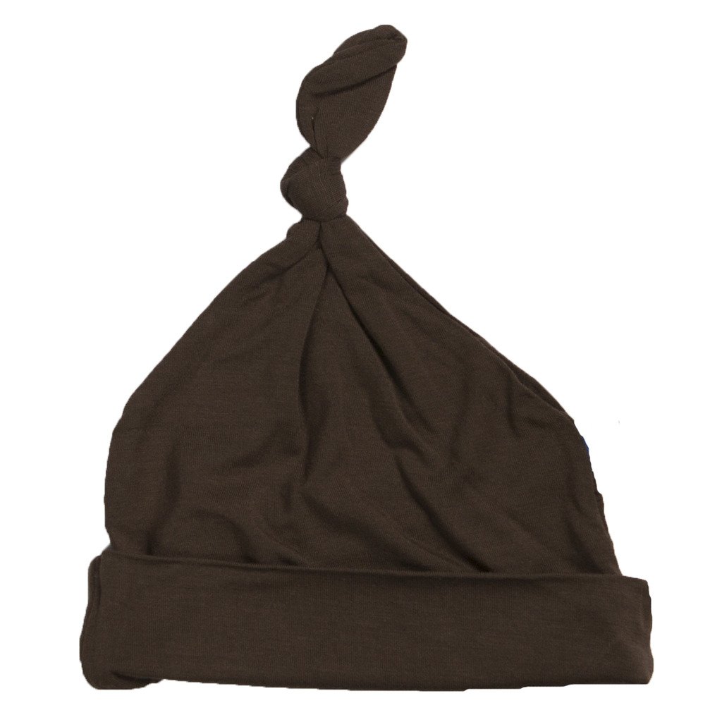 KicKee Pants Baby Boys & Girls Cotton Single Knot Hats - Soft Newborn to Toddler Sun Protection for Outdoor Play, Photography & Everyday Wear