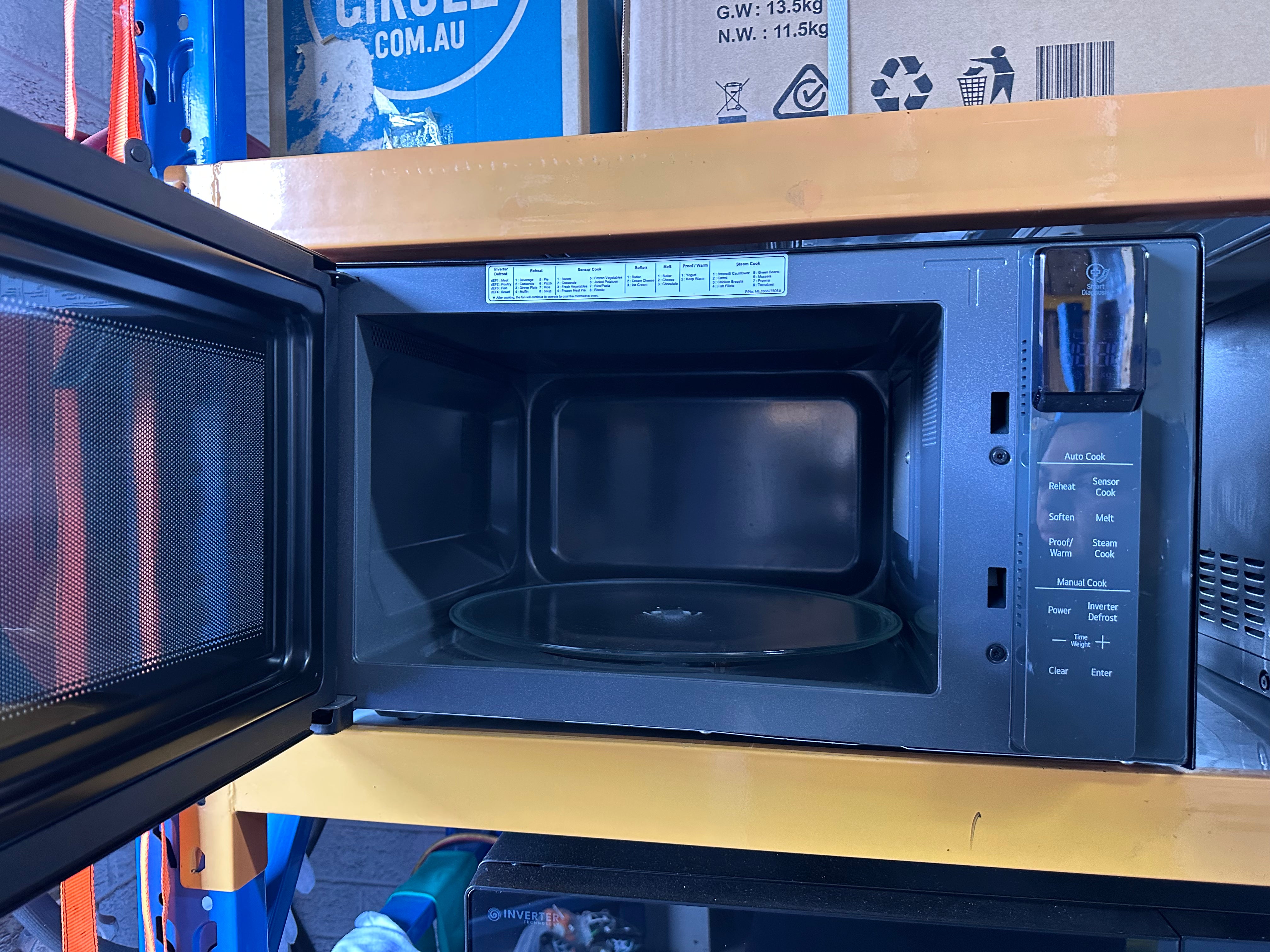 LG 42L NeoChef Smart Inverter Microwave Oven with Precise Cooking - Factory Refurbished | Fast Heating, Energy Efficient | Perfect for Small Kitchens, Dorms & Offices