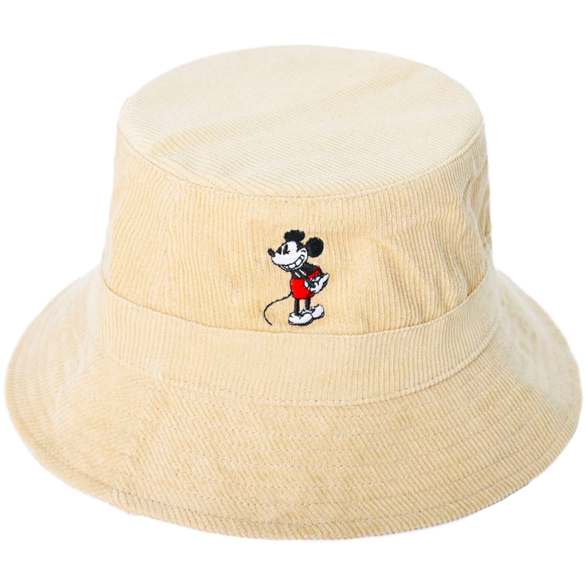 Disney Mickey Mouse Bucket Hat for Women & Men - Foldable Packable Sun Hat for Travel, Beach, Outdoor Activities - UV Protection Summer Hat