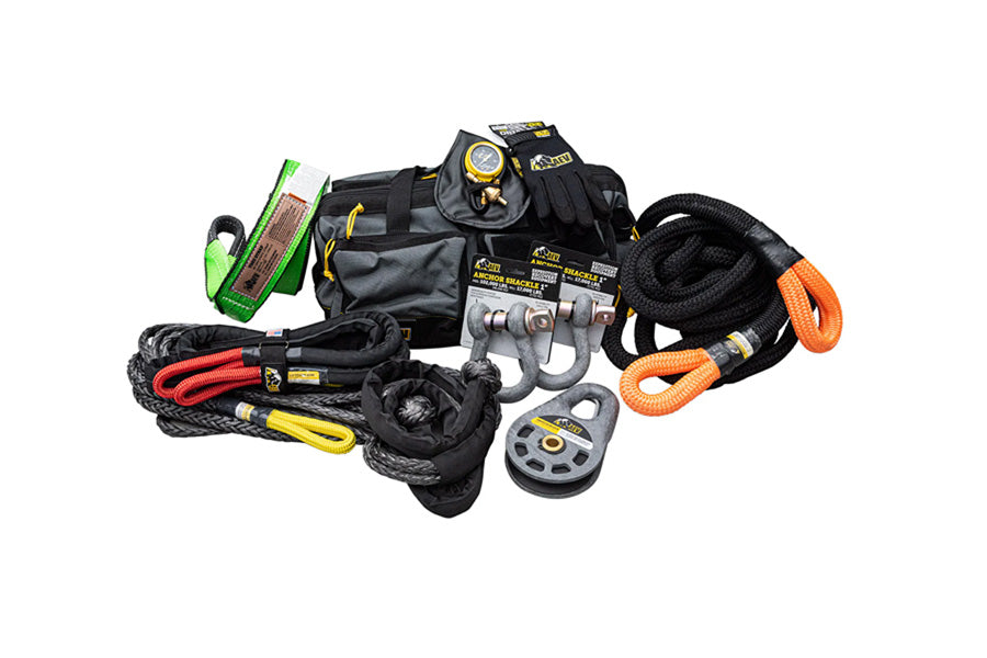 AEV Full Size Expedition Recovery Gear Kit - Off-Road Vehicle Emergency Rescue Equipment for Jeep, Truck & SUV - Perfect for Off-Roading, Overlanding & Adventure Travel