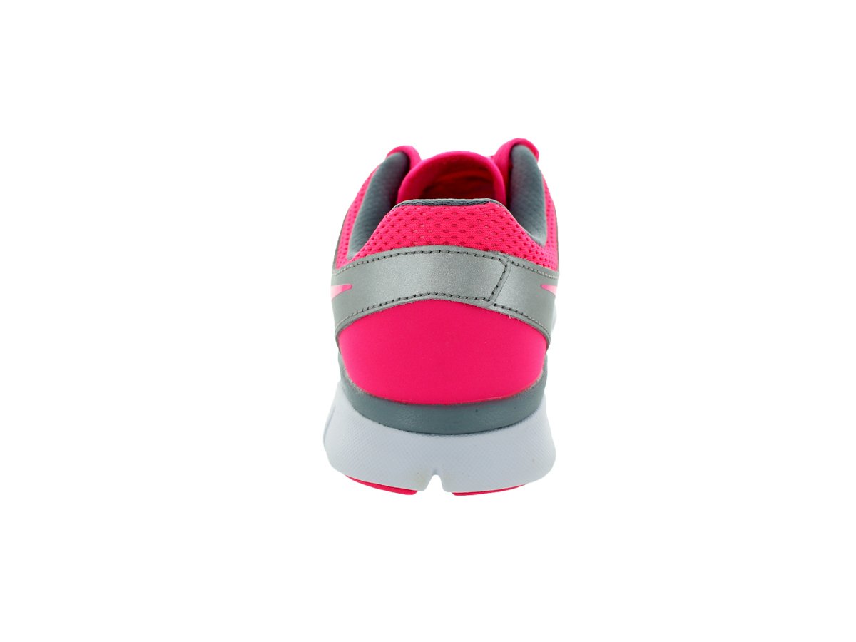 Nike Flex 2014 Running Shoes for Kids - Hyper Pink/Magnet Grey/Metallic Silver - Size 6.5 Big Kid M - Lightweight & Comfortable for School, Sports & Daily Activities