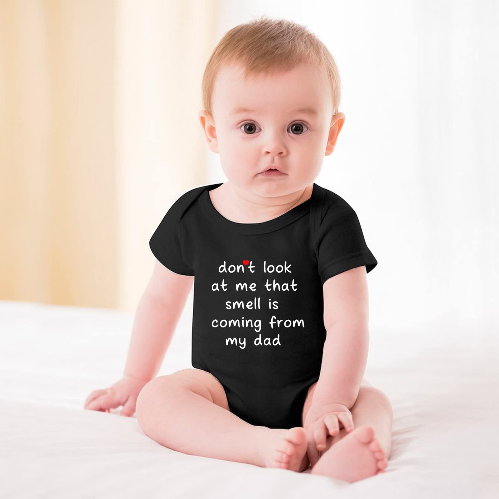 Funny Unisex Baby Bodysuit Romper - Cute Newborn Onesie for Boys & Girls 0-24 Months | Perfect for Playtime, Photo Shoots & Everyday Wear