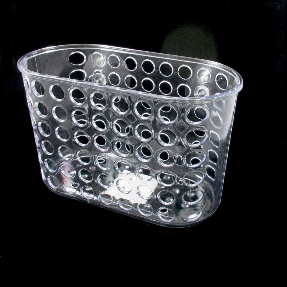 2-Pack Shower Caddy Organizer with Suction Cups - Bathroom Storage Basket for Soap, Shampoo & Essentials - Perfect for Small Spaces, Dorm Showers & Apartment Bathrooms