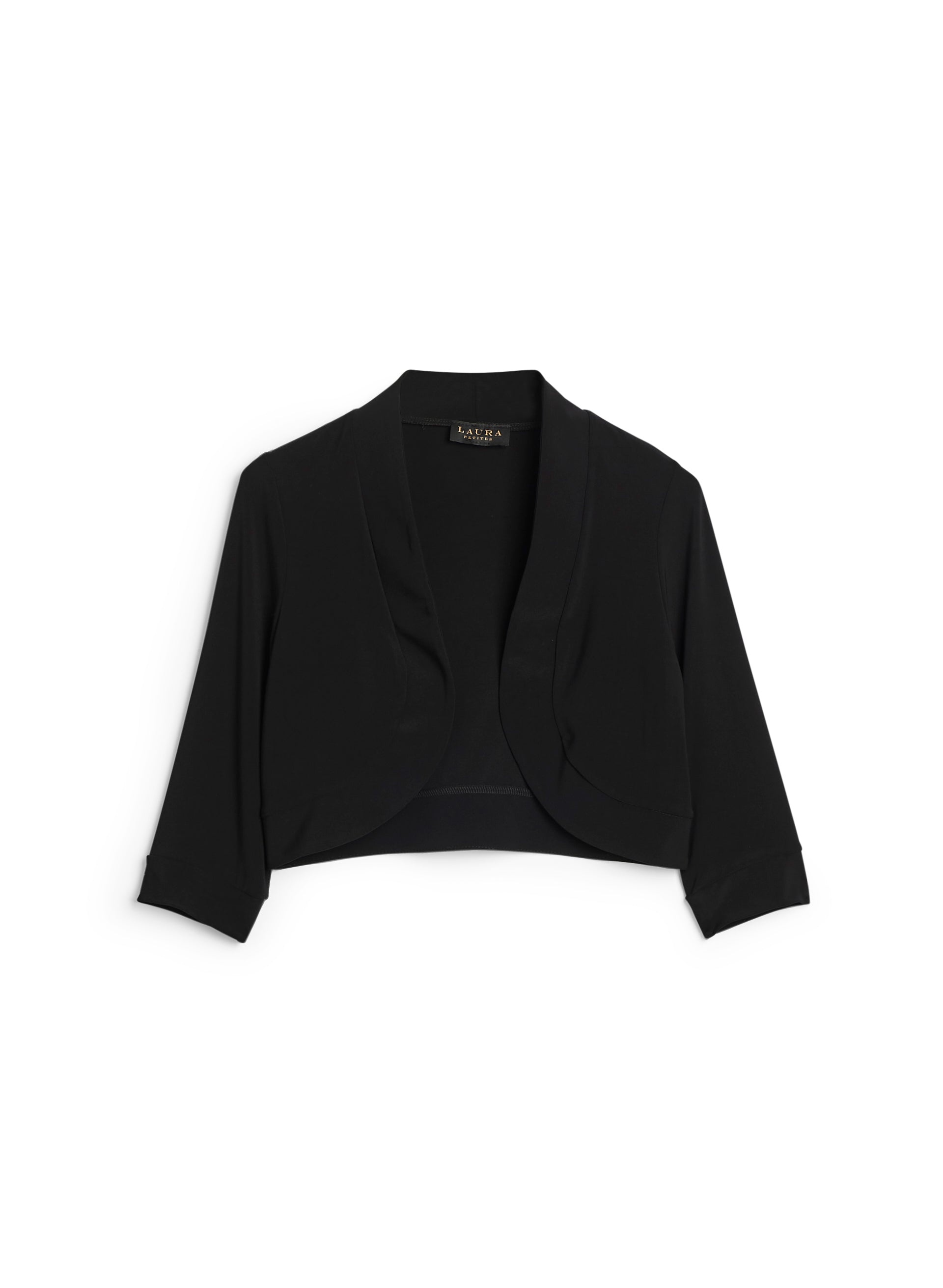 3/4 Sleeve Bolero Shrug - Women's Lightweight Lace Cover Up Cardigan for Weddings, Parties & Evening Wear - Elegant Fashion Top for Dresses & Formal Occasions