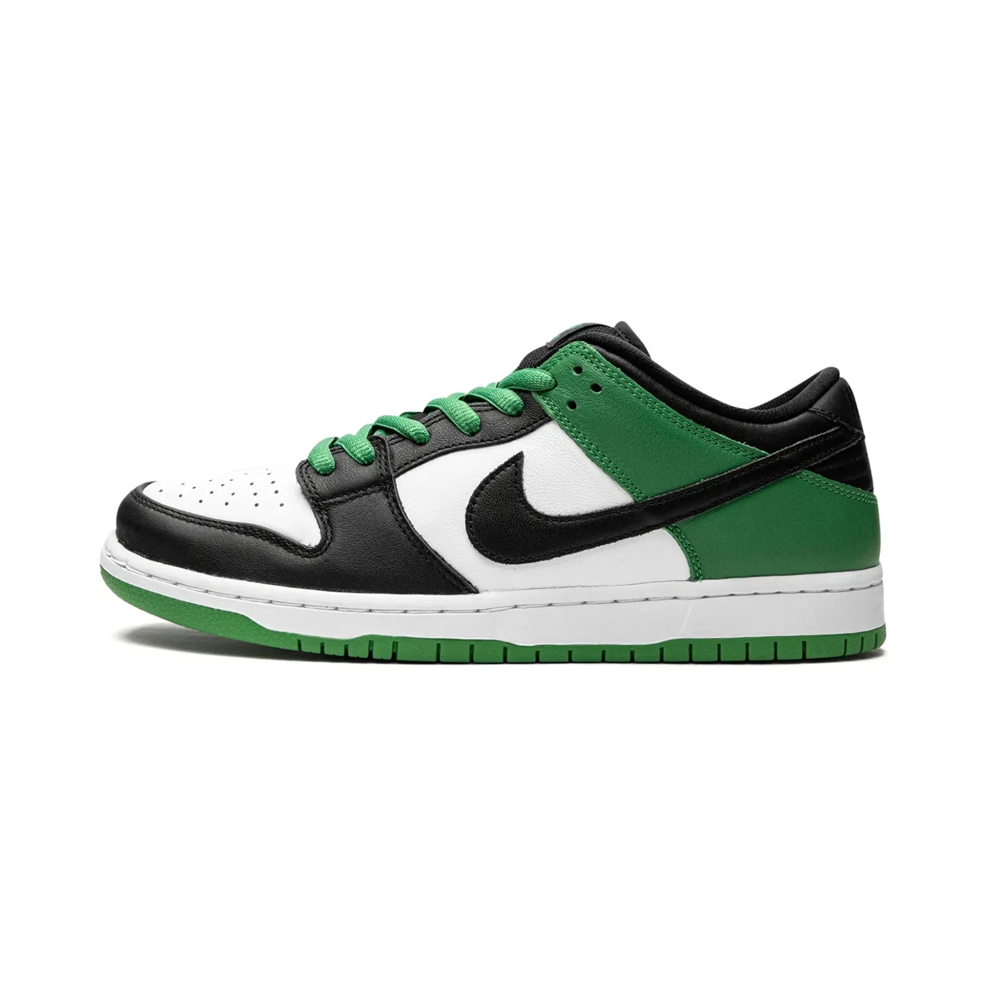 Nike SB Dunk Low Classic Green Skateboarding Shoes - Men's Casual Sneakers for Streetwear & Skateboarding
