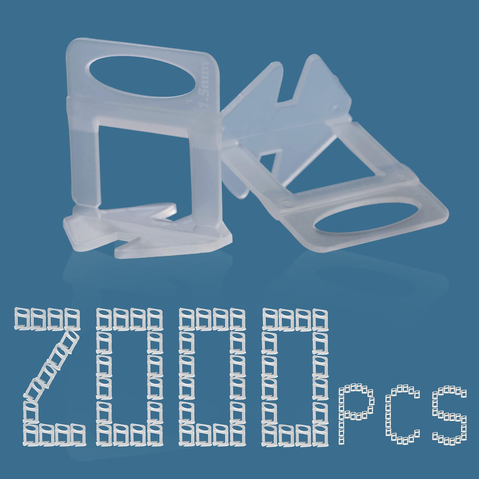 Professional Tile Leveling System - 1/16