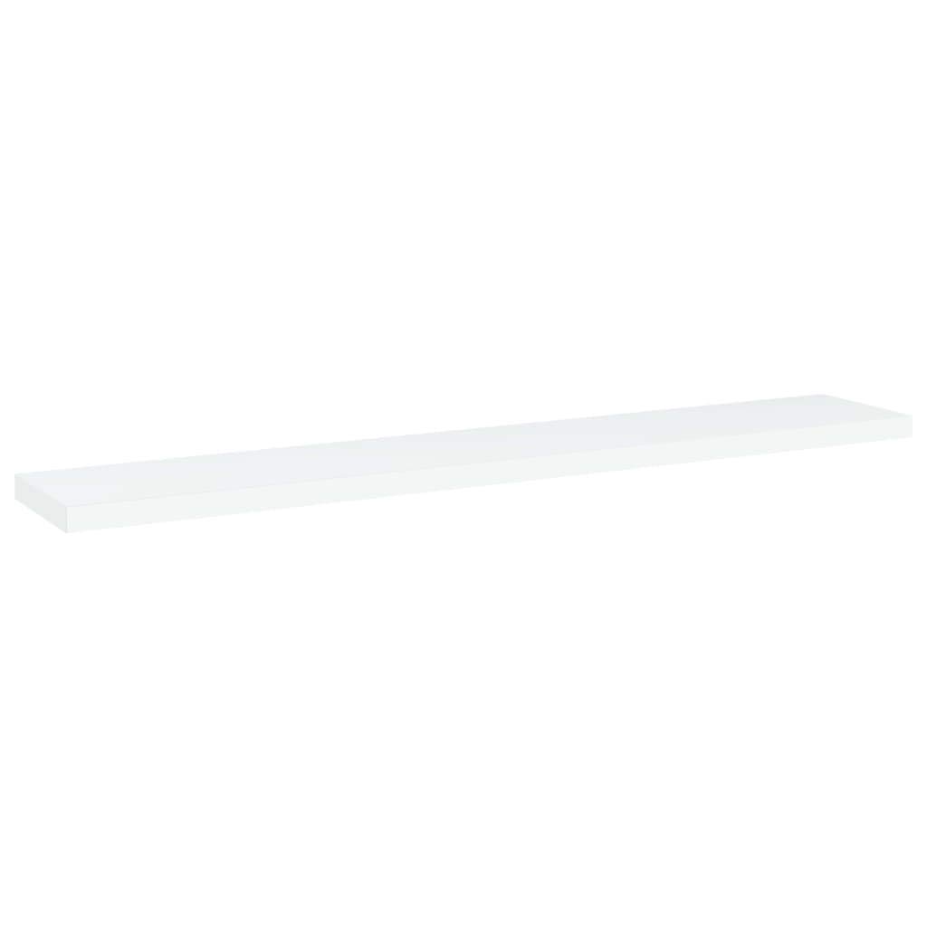 8-Pack White Bookshelf Boards 23.6