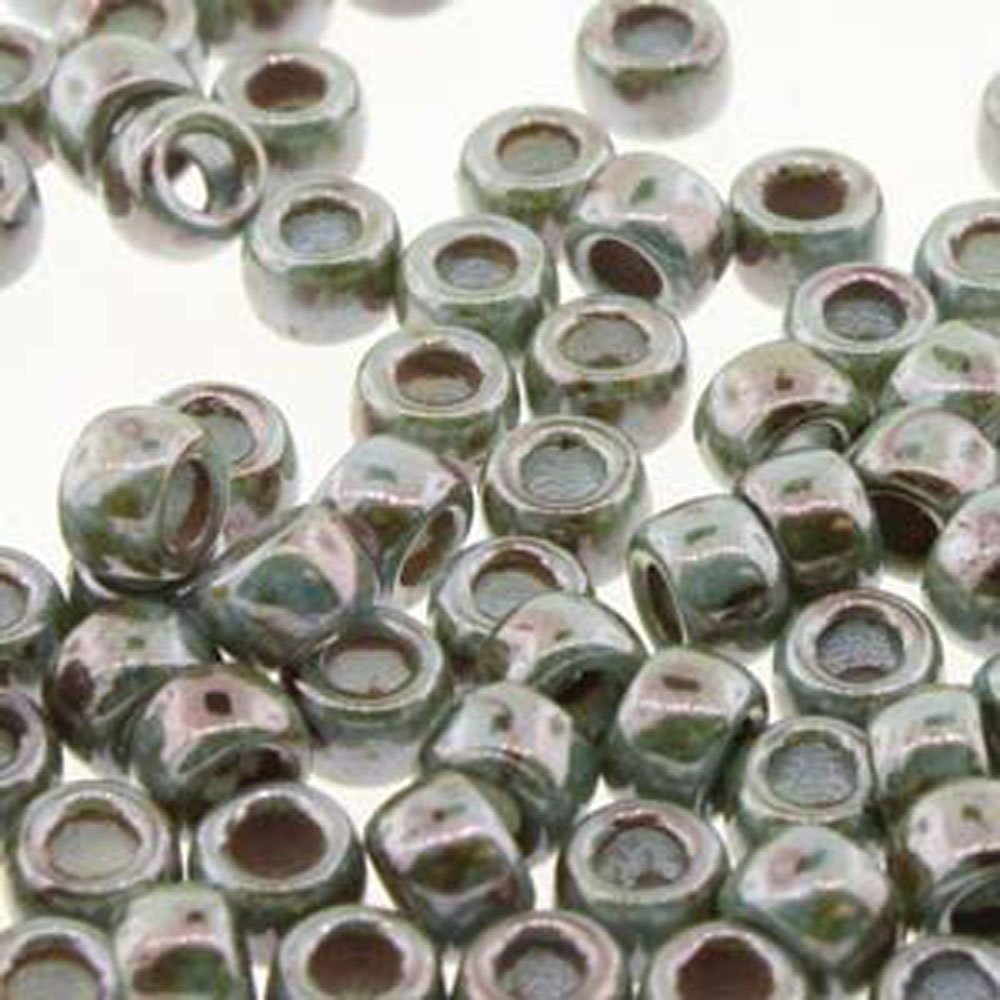 Czech Glass Matubo 8/0 Seed Beads - 8 Gram Tube in Chalk Lazure Blue for Jewelry Making, Beading Crafts & DIY Projects