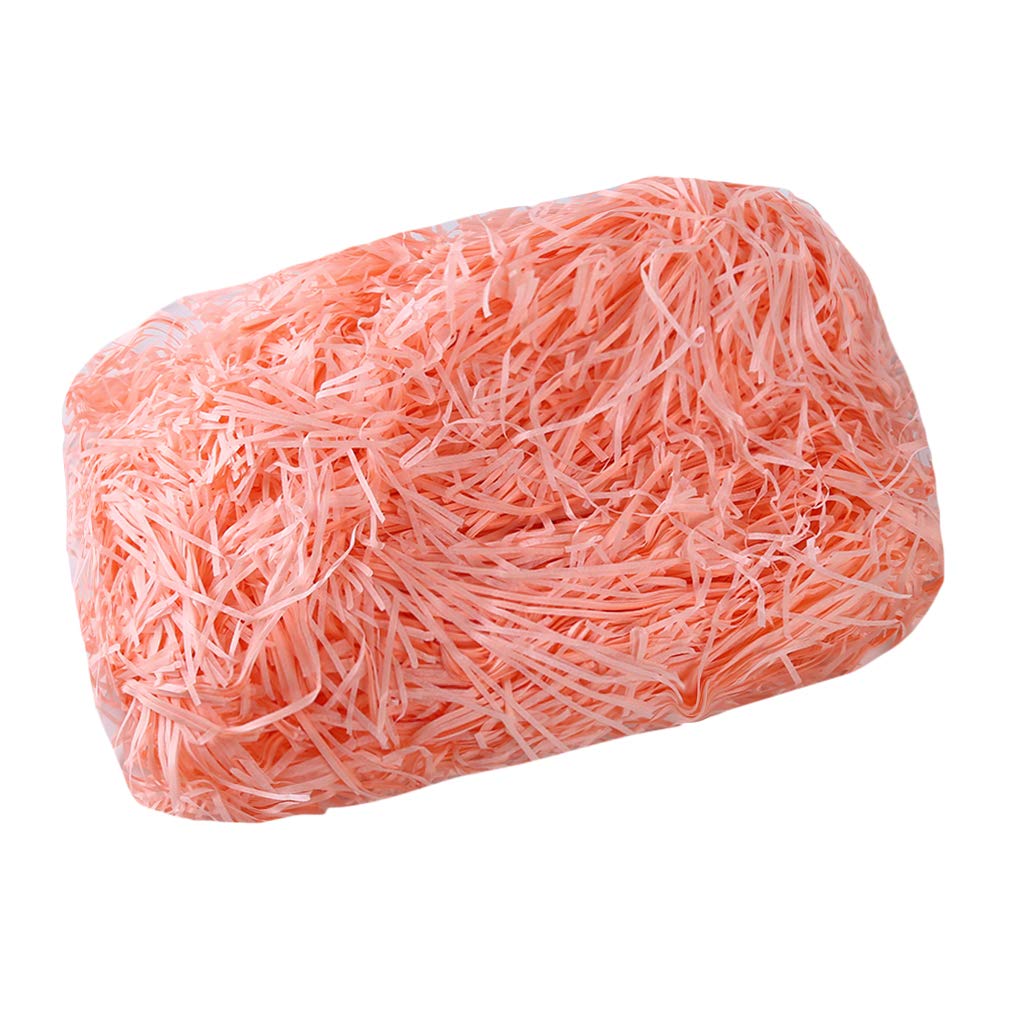GUAngqi Crinkle Paper Shreds - Premium Gift Box Filler & Party Decoration Supplies (Champagne Color) - Perfect for Birthday Gifts, Wedding Favors & Holiday Decor