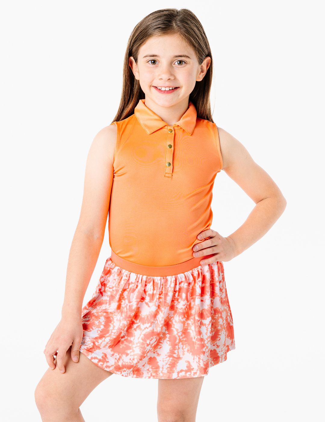 Poppy Toddler Girls' Polo Shirt - Cute Cotton Short Sleeve Top for Baby Girls - Perfect for Playdates, Preschool & Family Outings