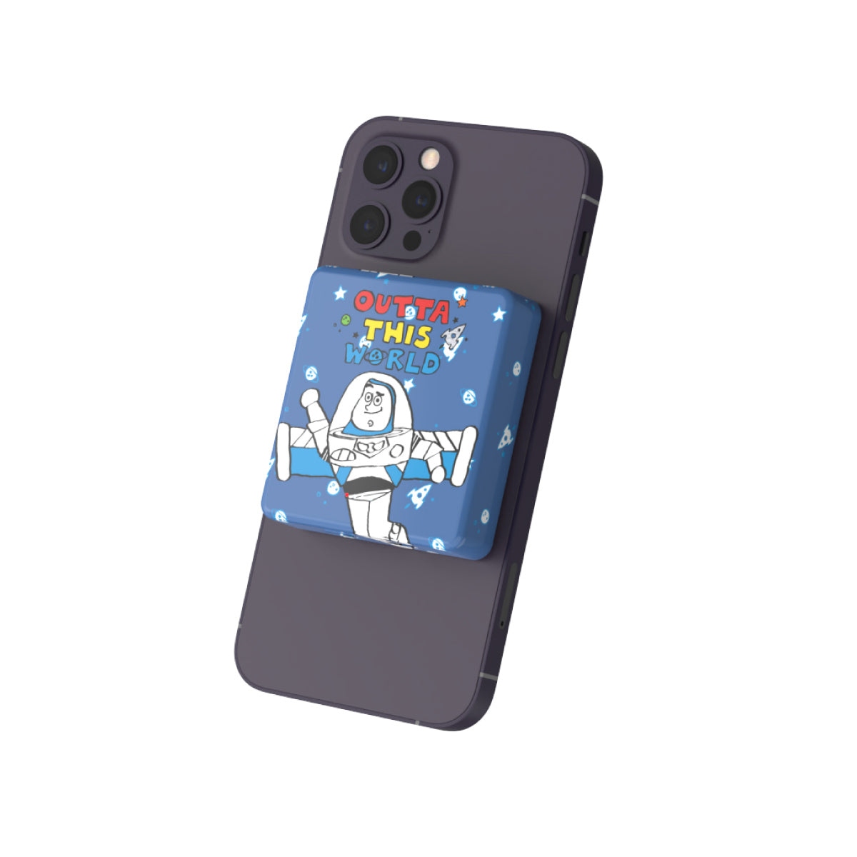 Limited Edition Toy Story Magnetic Wireless Power Bank - Buzz Lightyear Design | Portable Charger for iPhone, Android | Perfect for Travel, Work, and Disney Fans