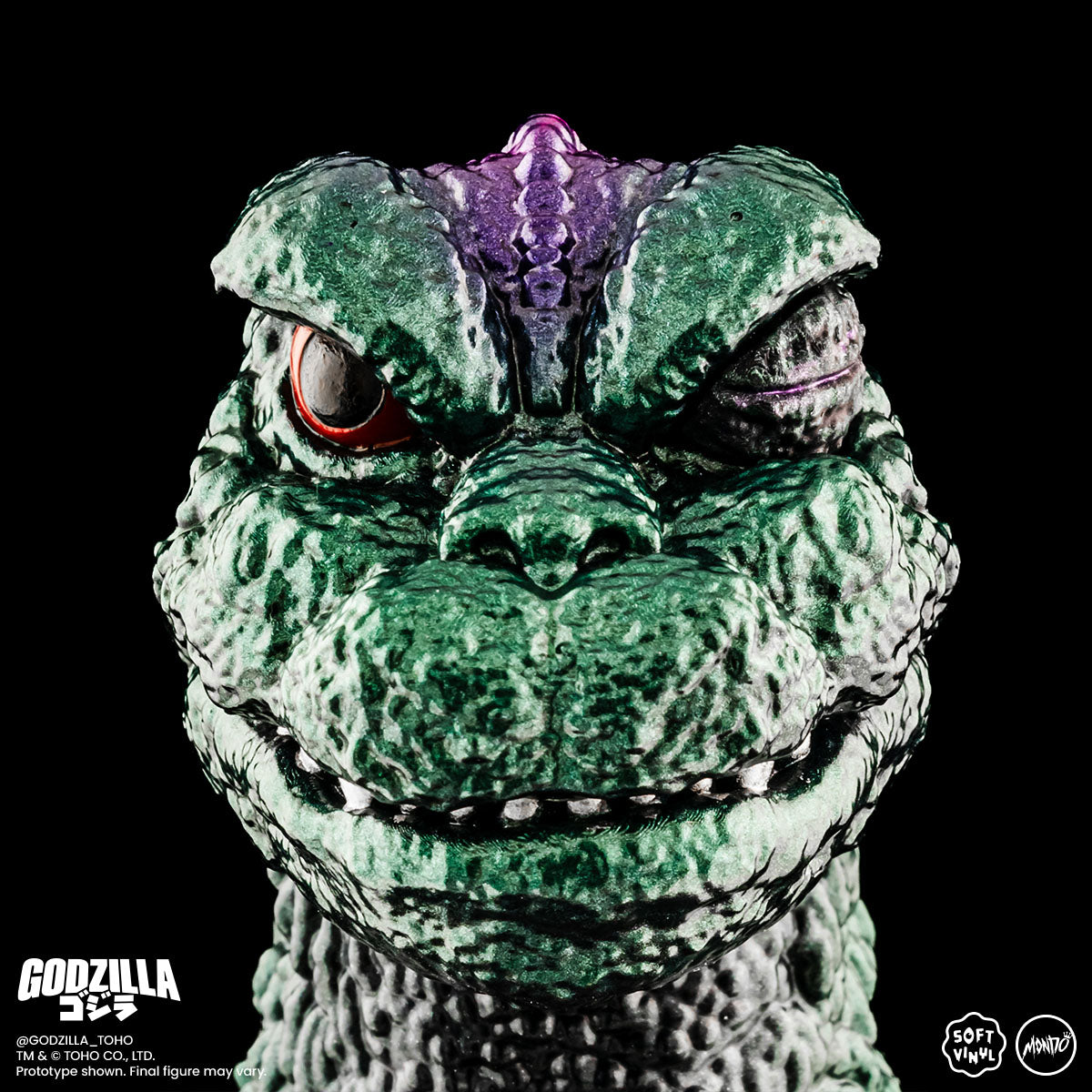 Godzilla vs Hedorah Soft Vinyl Figure Set - Limited Edition Oil Slick Variant - Japanese Kaiju Collectible for Display & Home Decor