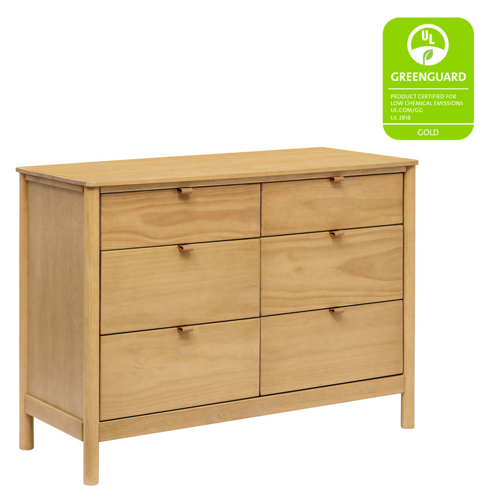 Babyletto Bondi 6-Drawer Assembled Dresser - Modern Nursery Dresser with Smooth Gliding Drawers for Baby Clothes & Essentials | Perfect for Newborns, Toddlers & Kids Bedrooms