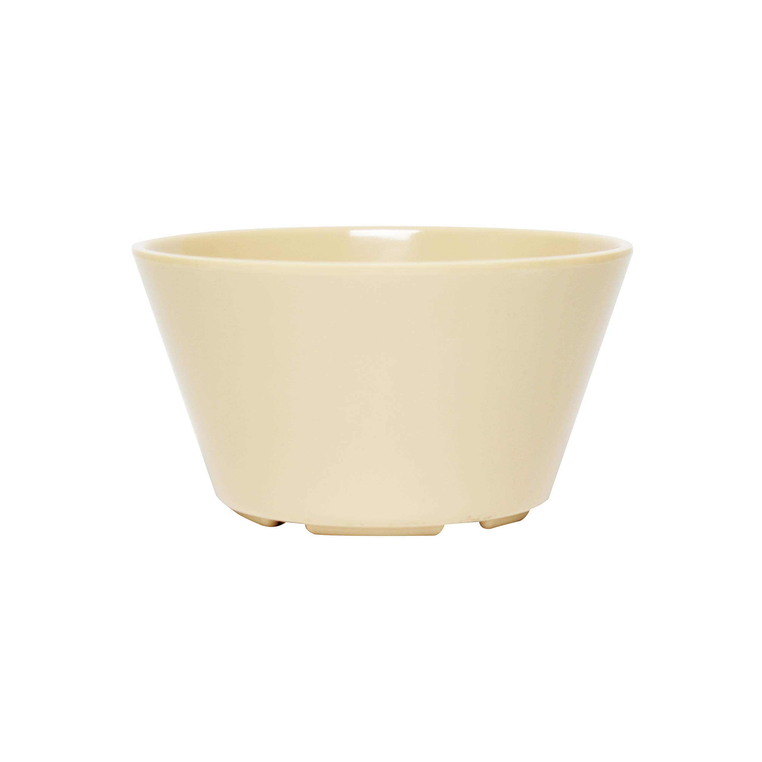Premium Melamine Bouillon Cups - 3.875 Inch 8 oz Soup Bowls, Set of 12, Durable & Lightweight Dinnerware - Perfect for Restaurants, Cafes, Picnics, and Everyday Dining