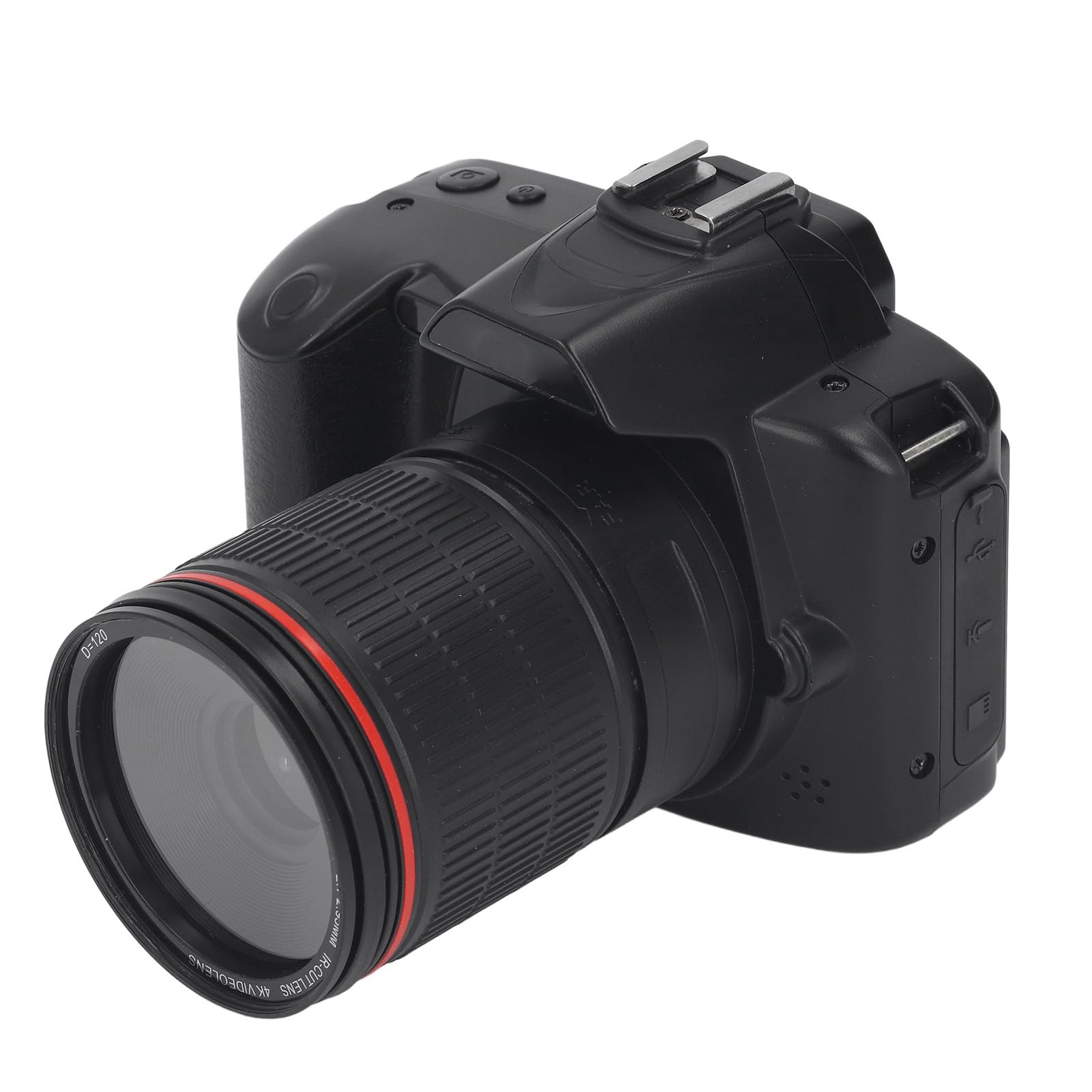 DPOFIRS 4K Digital Camera with 16X Zoom & Wide Angle Lens - 64MP Night Vision WiFi Vlogging Camera with 3