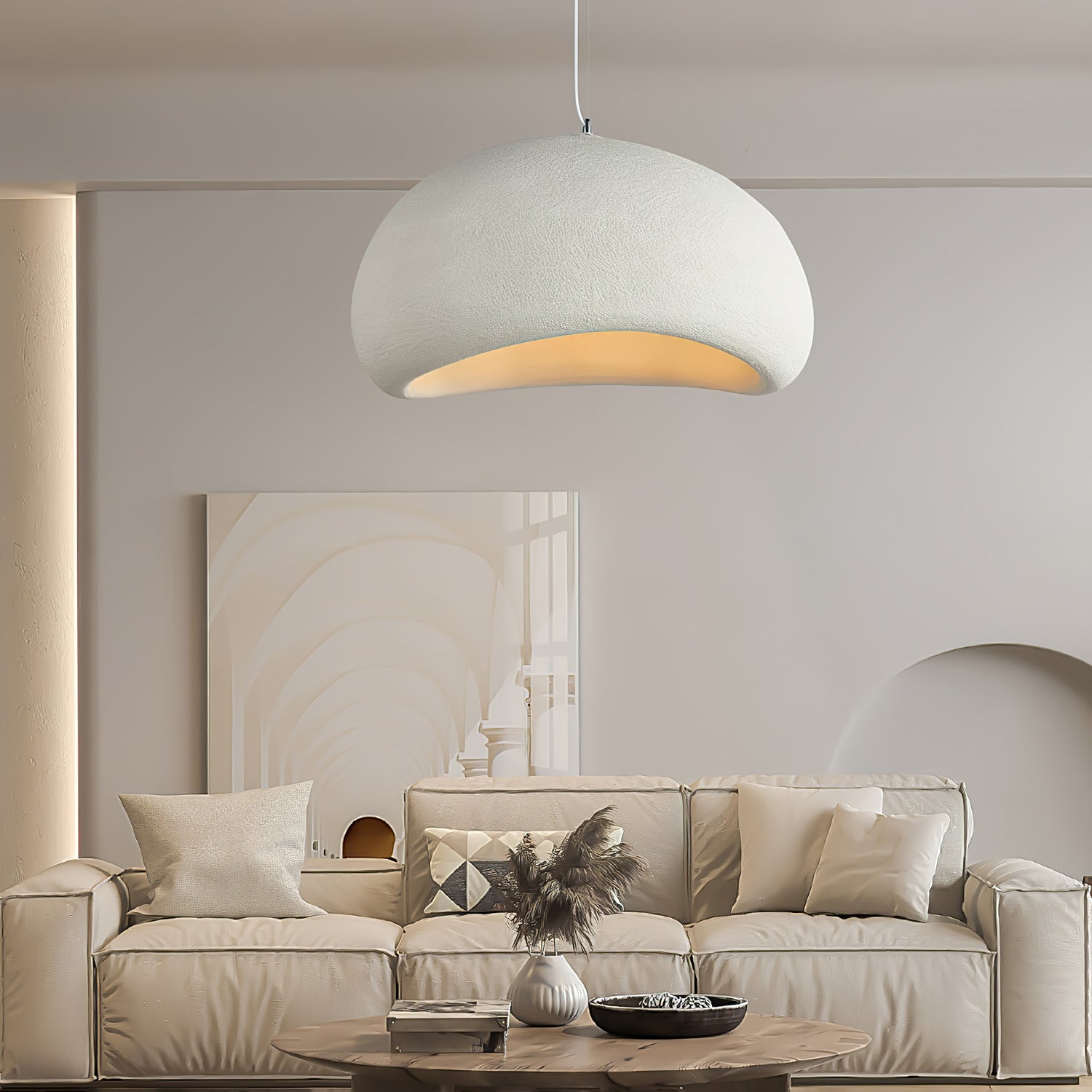 Khmara Swag Light - Stylish LED Cloud Ceiling Lamp for Bedroom & Living Room Decor - Perfect for Home, Nursery, and Party Lighting