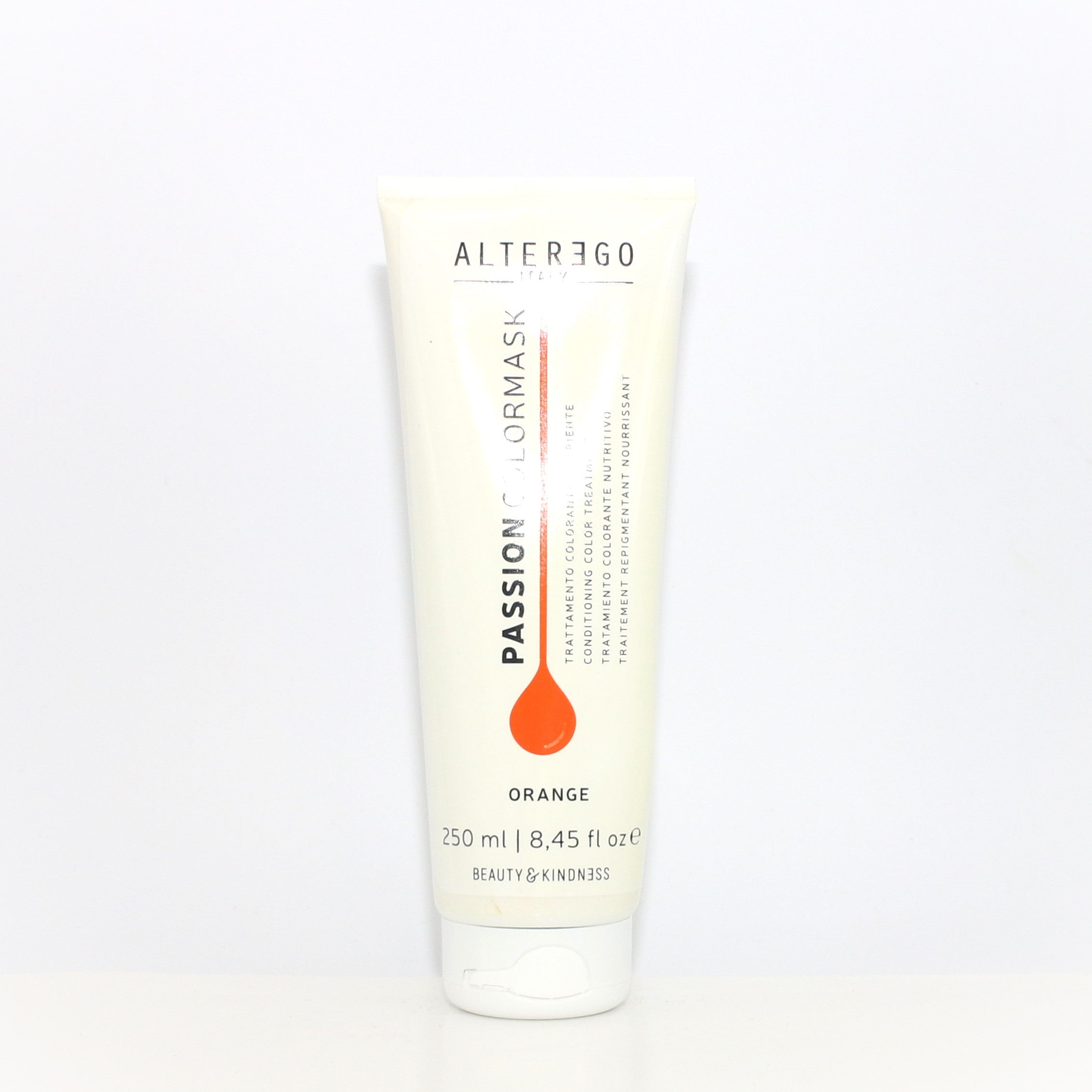 ALTEREGO Passion Color Mask Orange - Pack of 2 | Vibrant Hair Color Treatment for Brunettes | Perfect for Salon Use & At-Home Hair Coloring