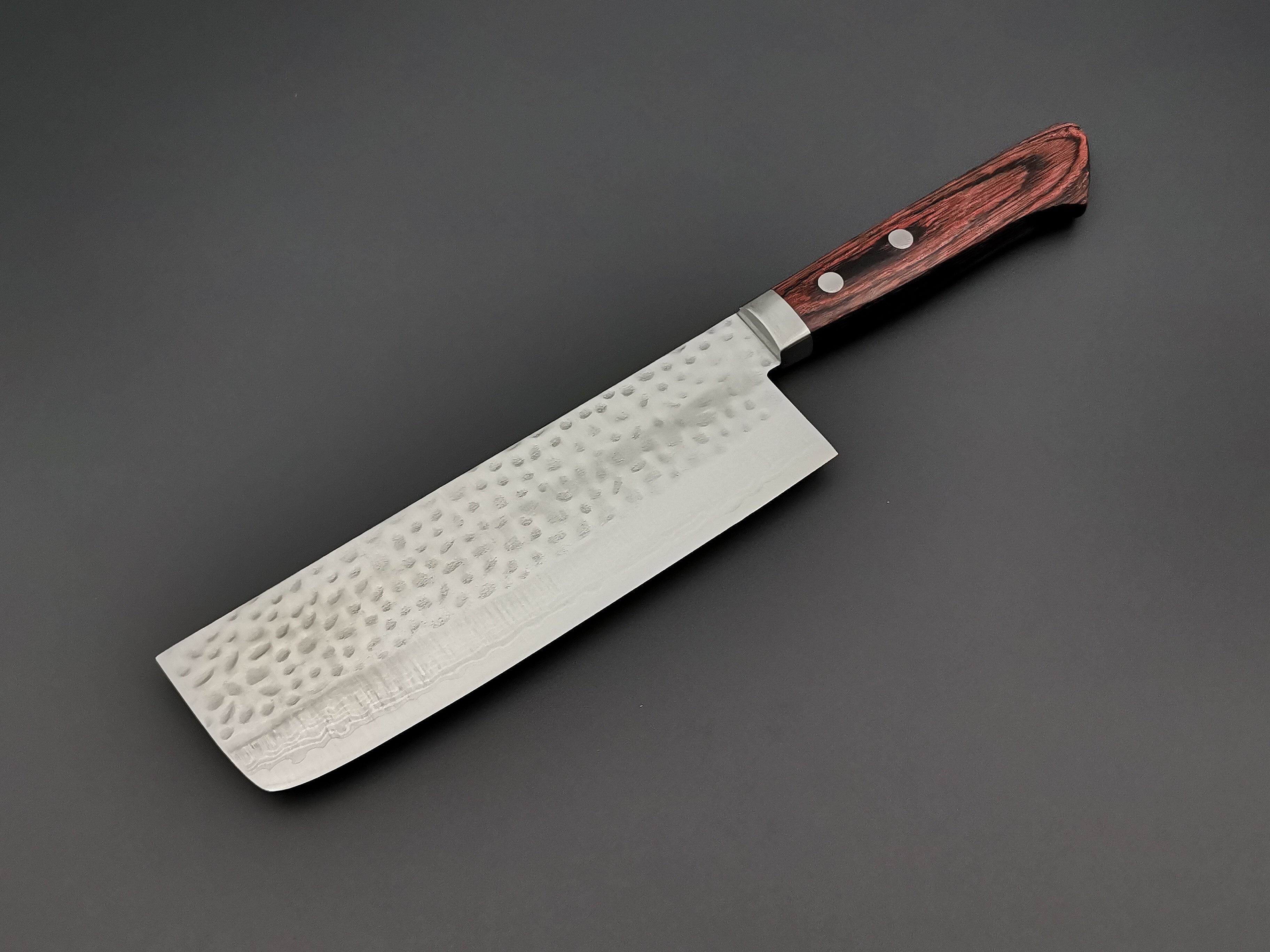 Masutani Hamono V10 Nakiri Knife - High Carbon Steel Japanese Vegetable Knife for Professional Chefs & Home Cooking - Perfect for Slicing, Dicing & Chopping Vegetables