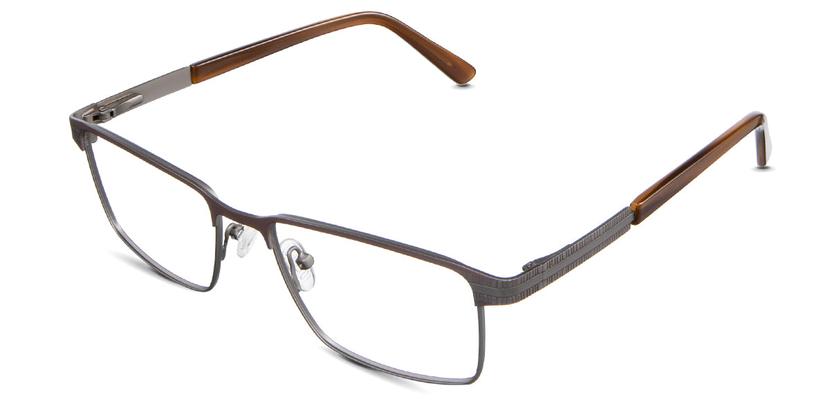 Benge Men's Prescription Eyeglasses - Lightweight & Durable Frames for Clear Vision | Perfect for Office, Reading & Daily Wear