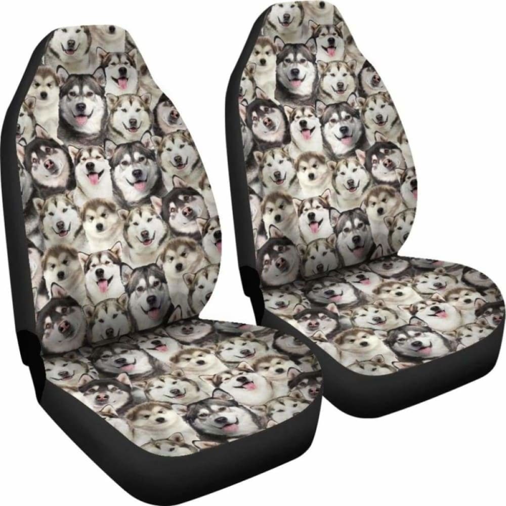 Premium Alaskan Full Face Car Seat Covers - Universal Fit for Cars, Trucks & SUVs - Durable Protection for Pets, Kids & Everyday Use - Perfect for Road Trips, Commuting & Outdoor Adventures