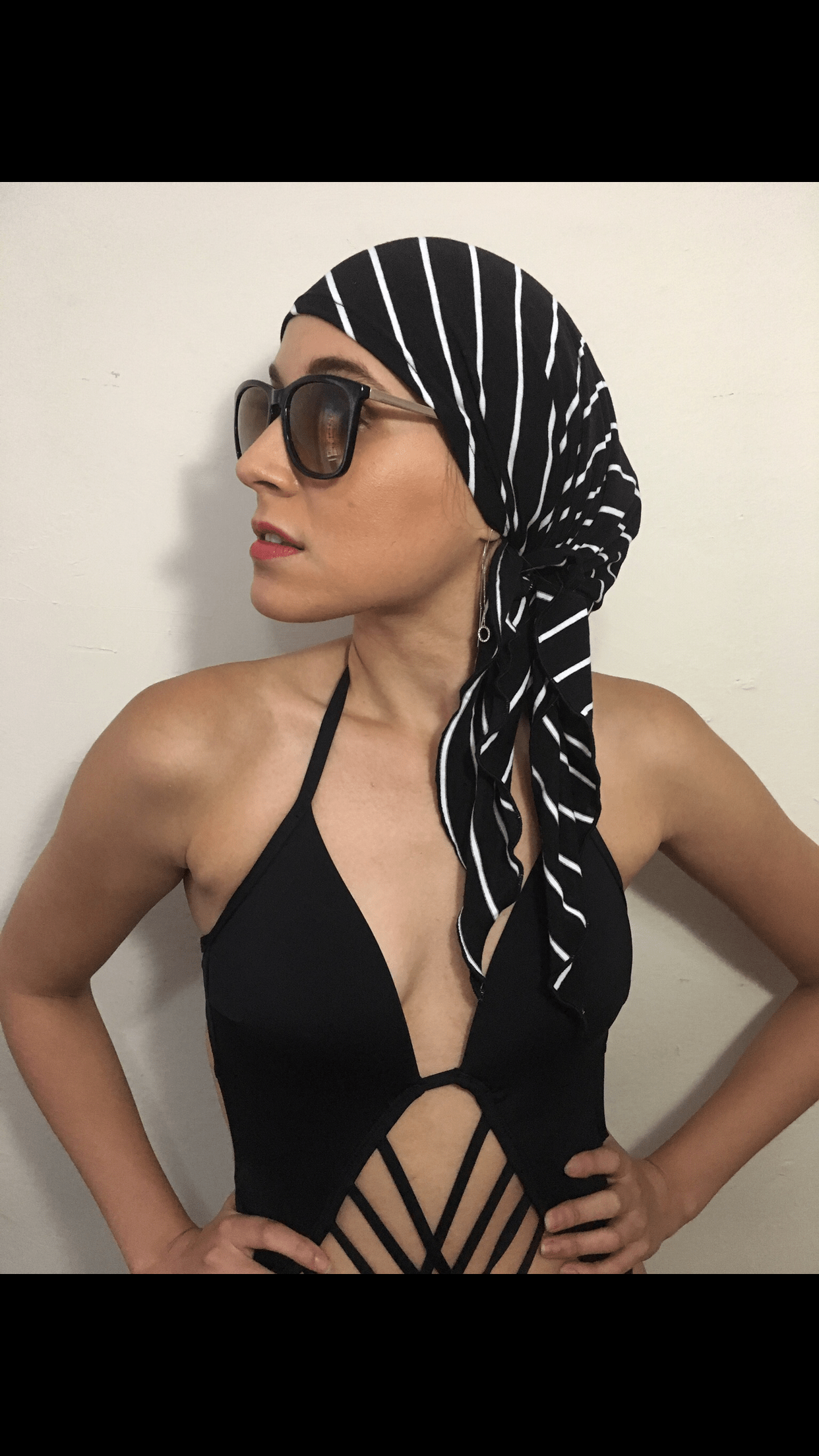 Stylish Nurse Headscarf - Breathable Hospital Durag & Modern Hijab Wrap for Women - Perfect for Medical Professionals, Daily Wear & Fashion Accessories