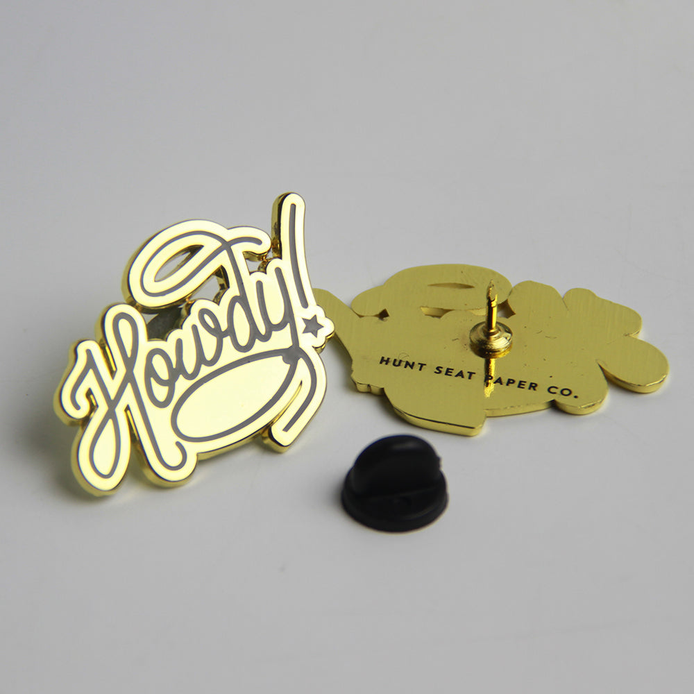 Howdy Pony Pin - Western Cowboy Hat Lapel Pin for Men & Women - Perfect for Rodeo, Country Music Festivals & Western Fashion Accessories