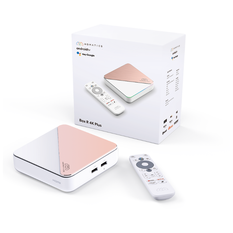 Box R 4K Plus - Ultra HD Streaming Media Player for Home Theater & Entertainment | Perfect for Netflix, Hulu, Disney+ and Gaming