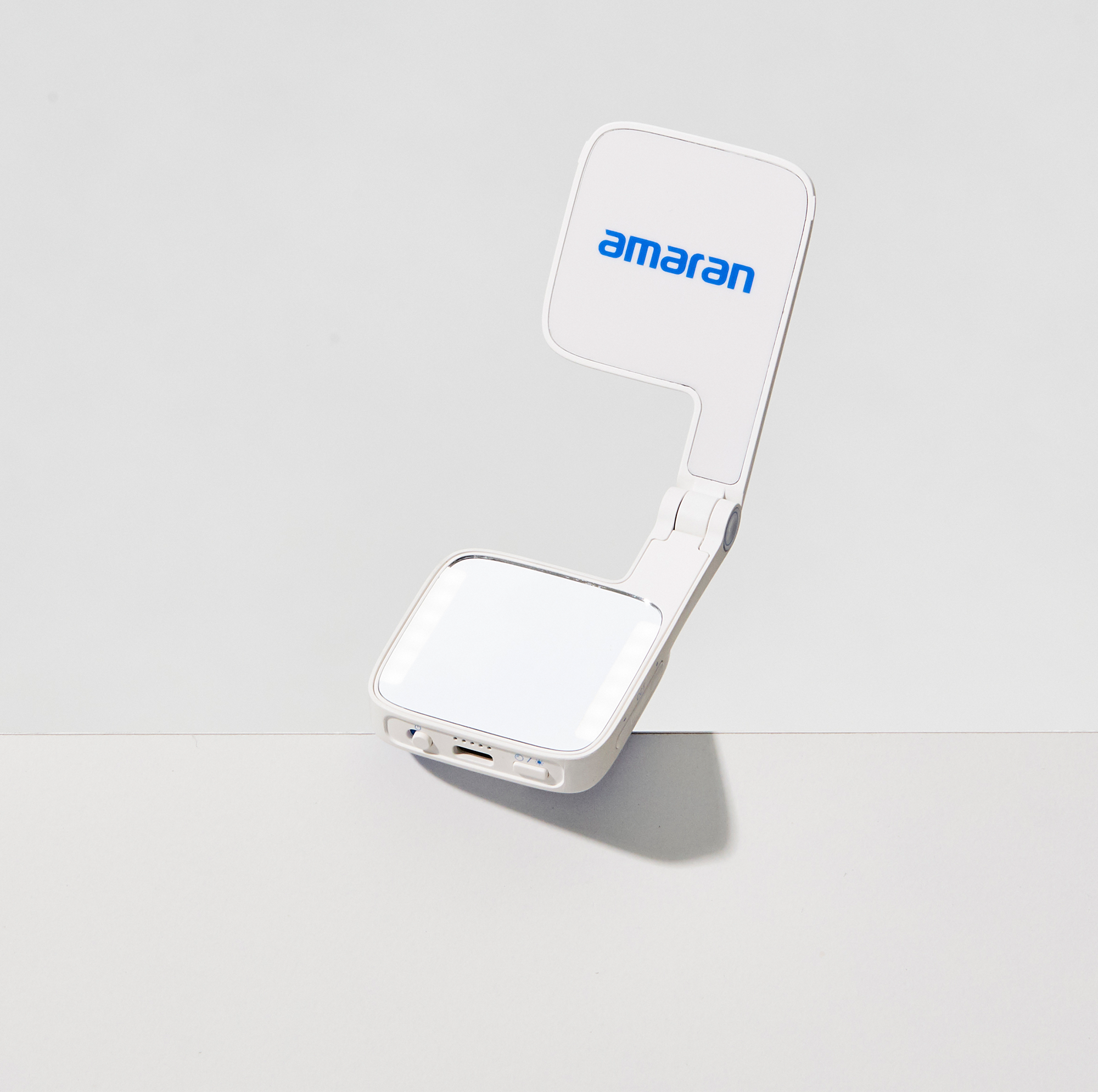 Amaran Go Mini LED Smartphone Light - White | Portable Video Lighting for YouTube, TikTok & Photography | Perfect for Vlogging, Live Streaming & Content Creation
