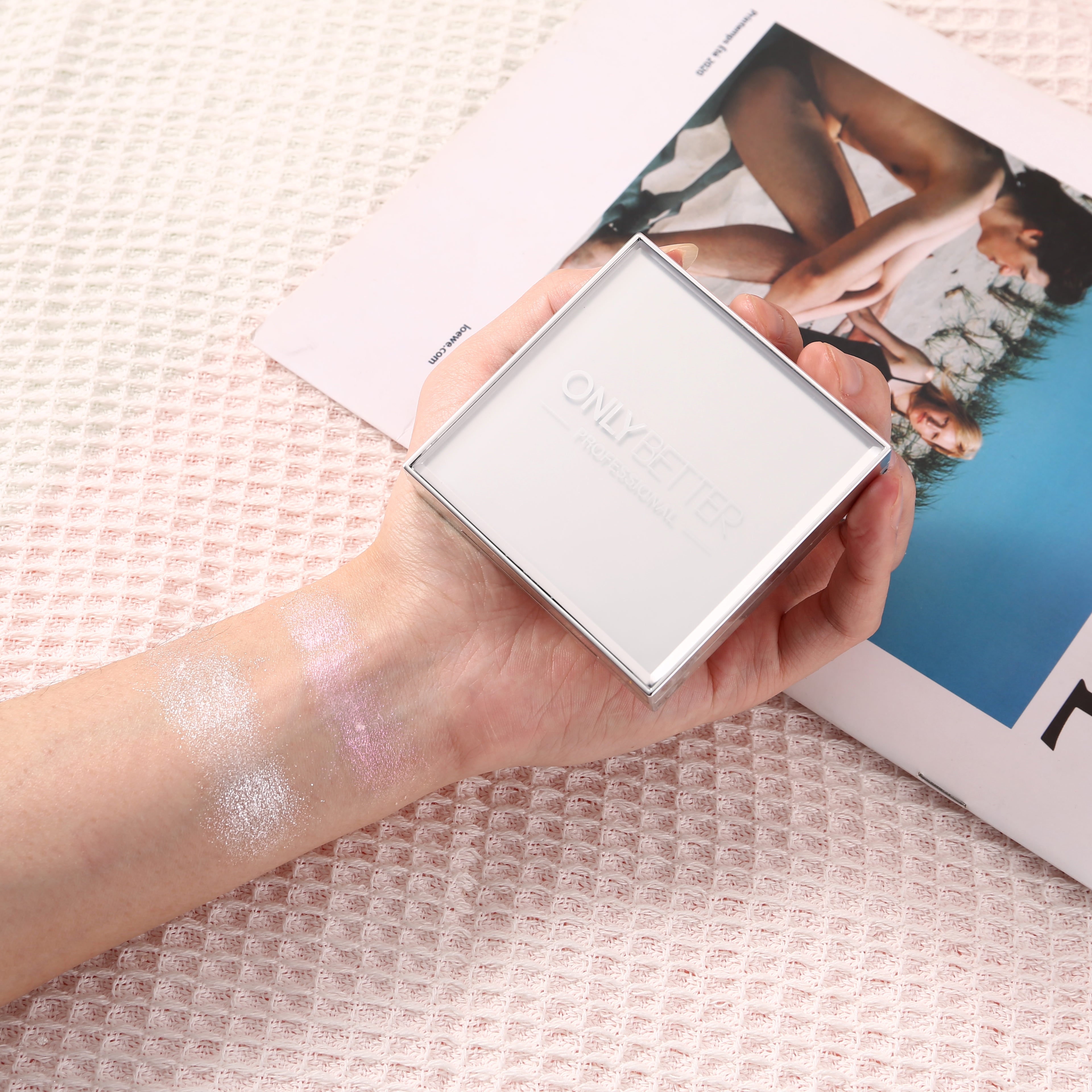 OnlyBetter Diamond Highlighter - Professional Makeup Highlighter Stick for Face & Body, Vegan & Cruelty-Free, Long-Lasting Glow - Perfect for Contouring, Highlighting, and Special Occasions