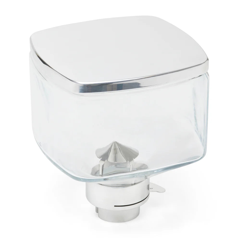 Eureka Mignon Glass Bean Hopper for Espresso Machines - Clear Coffee Bean Container with Durable Design - Perfect for Home Baristas & Coffee Shops