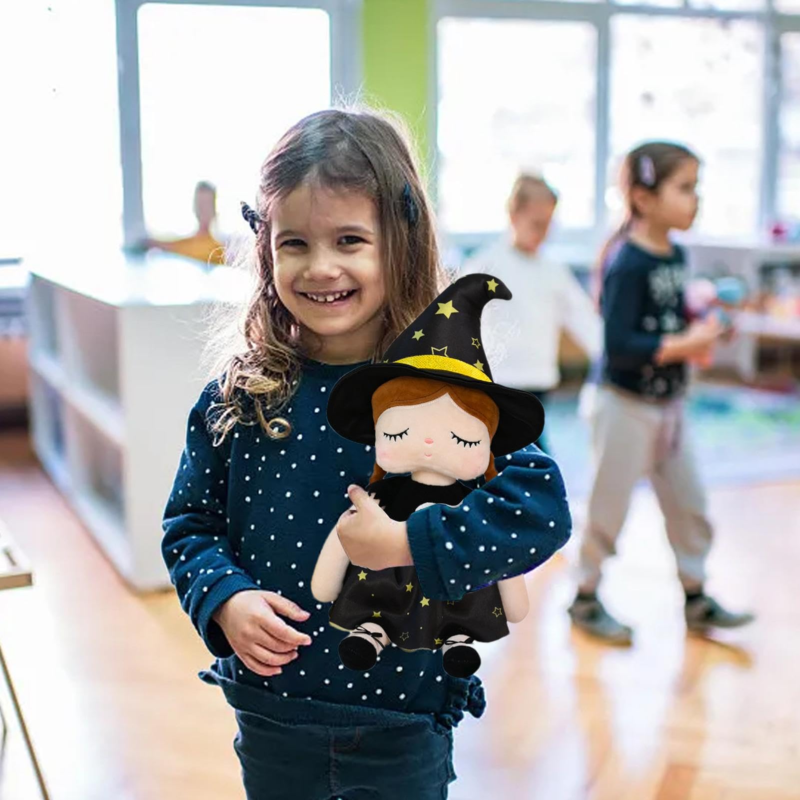 Halloween Witch Plush Doll - Soft & Cute Stuffed Animal Toy for Home Decor, Sofa, Bedside, Car | Perfect Halloween Gift & Party Decoration