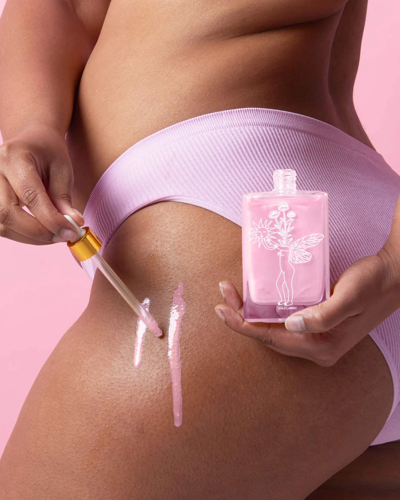 Summer Solstice Body Oil - Pink | Hydrating & Glowing Skin Care for Summer | Perfect for Beach Days, Vacations & Self-Care Routines