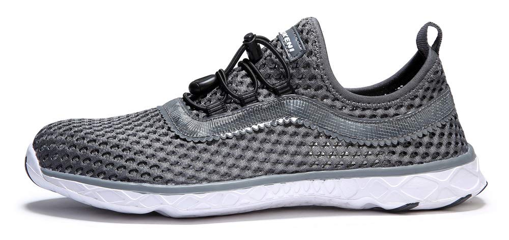 SUOKENI Men's Quick Drying Slip On Water Shoes - Lightweight Aqua Shoes for Beach, Swimming, Surfing & Water Sports | Perfect for Pool, Kayaking & Outdoor Activities